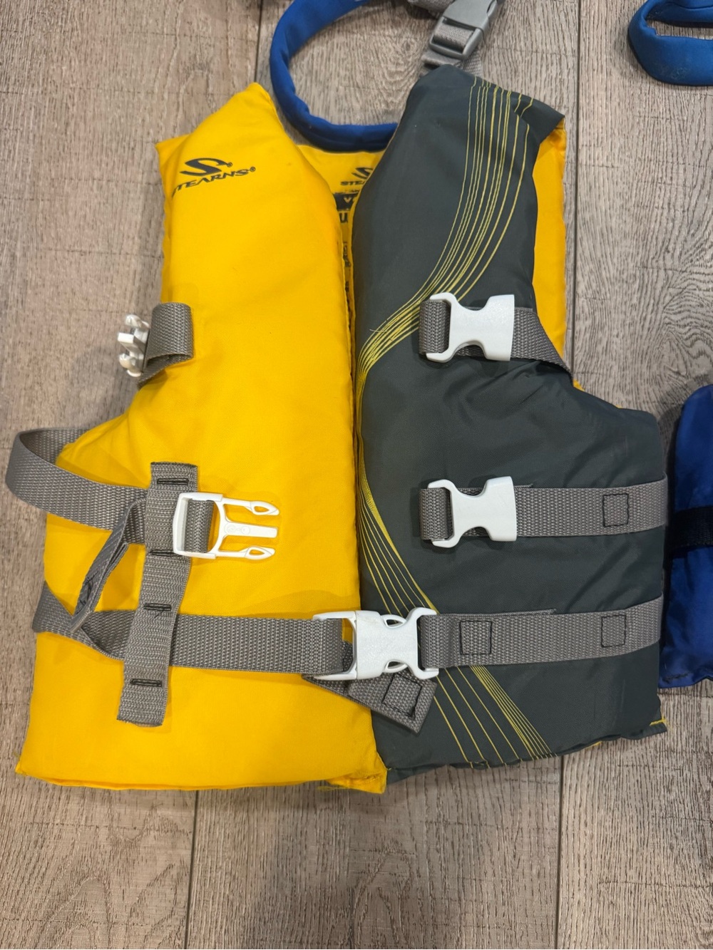 Youth Swim Life Jacket - Yellow & Gray Child PFD by Stearns